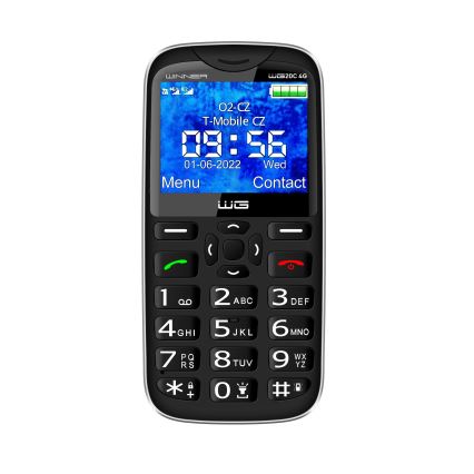 Winner Group - Mobilný telefón pre seniorov 1600 mAh čierna