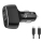 Winner Group - Nabíjačka do auta 1xUSB-C + 1xUSB-A Power Delivery 63W + USB kábel USB-C / USB-C 1 m čierna