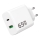 Winner Group - Rychlonabíjací adaptér 1xUSB-C + 1xUSB-A Power Delivery 65W biela