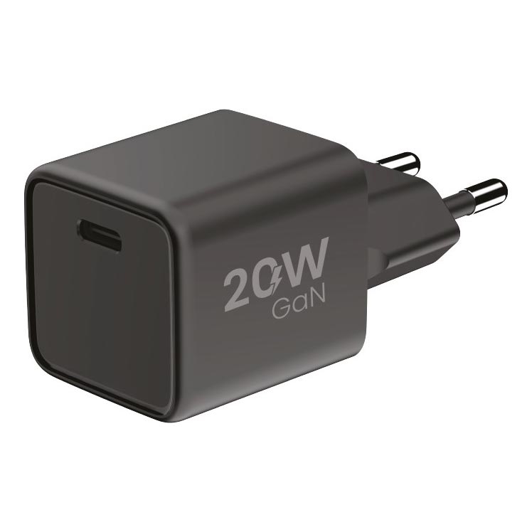 Winner Group - Rychlonabíjací adaptér 1xUSB-C Power Delivery 20W čierna