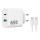 Winner Group - Rychlonabíjací adaptér 2xUSB PD 65W + USB kábel USB-C / USB-C 1m