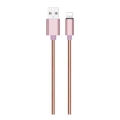 Winner Group - USB kábel Lightning / USB-A 1m ružová