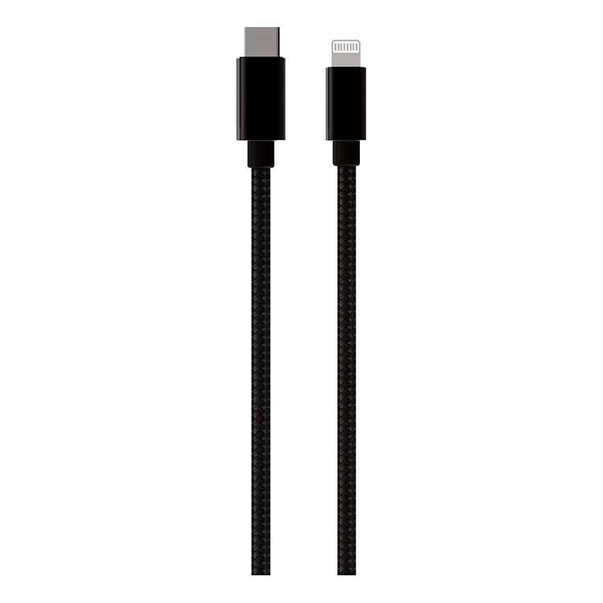 Winner Group - USB kábel Lightning / USB-C 60W 50cm čierna