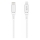 Winner Group - USB kábel MFI Lightning / USB-C 1m biela