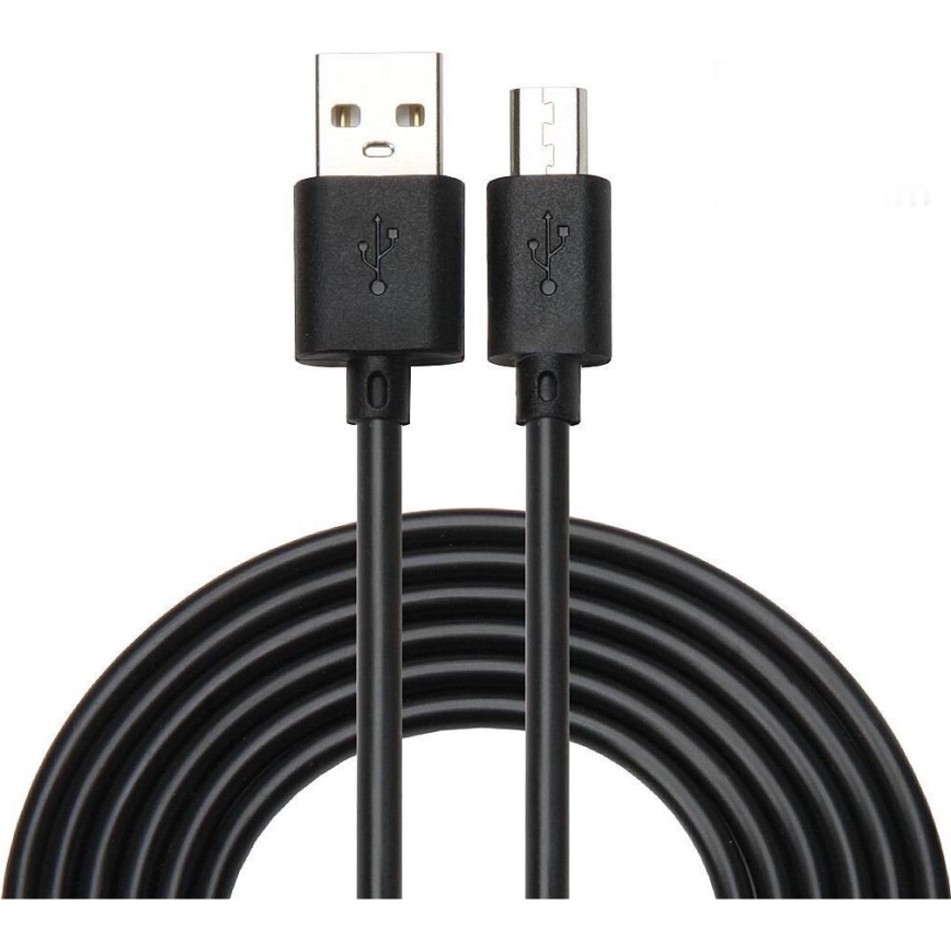Winner Group - USB kábel predĺžený Micro USB / USB-A 1m čierna