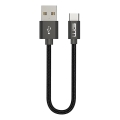 Winner Group - USB kábel USB-C / USB-A 60W 20cm čierna