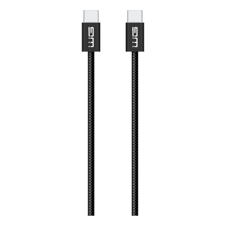 Winner Group - USB kábel USB-C / USB-C 60W 3m čierna