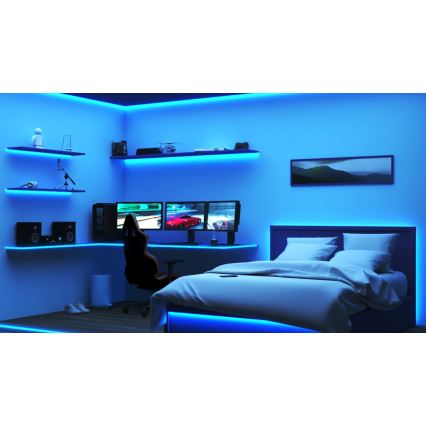 WiZ - LED RGB Stmievateľný pás 10m LED/12W/230V Wi-Fi