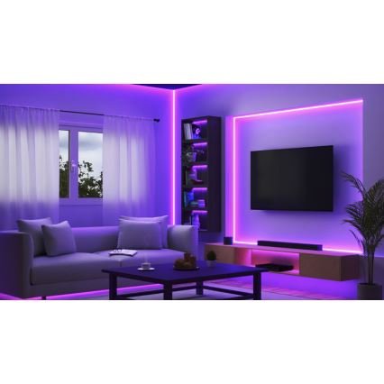 WiZ - LED RGB Stmievateľný pás 10m LED/12W/230V Wi-Fi