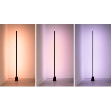 WiZ - LED RGBIC Stlmiteľná stojacia lampa GRADIENT LED/9,7W/230V 2700-6500K Wi-Fi
