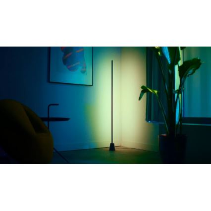 WiZ - LED RGBIC Stlmiteľná stojacia lampa GRADIENT LED/9,7W/230V 2700-6500K Wi-Fi