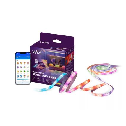 WiZ - LED RGBIC Stmievateľný pás 4m LED/10,2W/5V 2700-6500K Wi-Fi