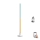 WiZ - LED RGBW Stmievateľná stojacia lampa POLE LED/13W/230V 2200-6500K Wi-Fi