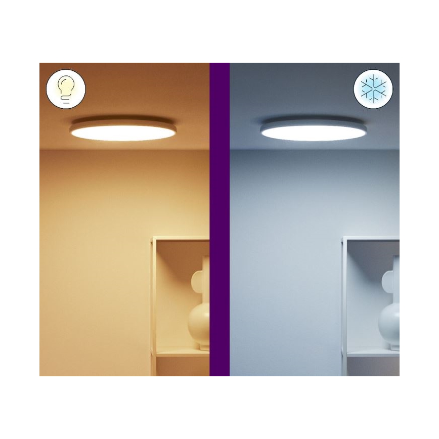 WiZ - LED RGBW Stmievateľné bodové svietidlo RUNE LED/21W/230V 2700-6500K Wi-Fi biela