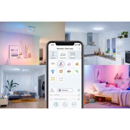 WiZ - LED RGBW Stmievateľné vonkajšie bodové svietidlo SPOT LED/4W/12V 2700K-5000K IP65 Wi-Fi