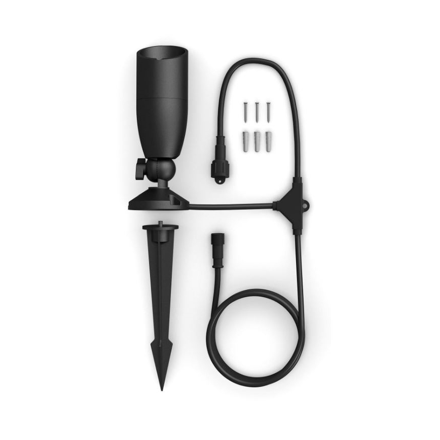 WiZ - LED RGBW Stmievateľné vonkajšie bodové svietidlo SPOT LED/4W/12V 2700K-5000K IP65 Wi-Fi