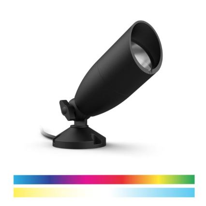 WiZ - LED RGBW Stmievateľné vonkajšie bodové svietidlo SPOT LED/4W/12V 2700K-5000K IP65 Wi-Fi