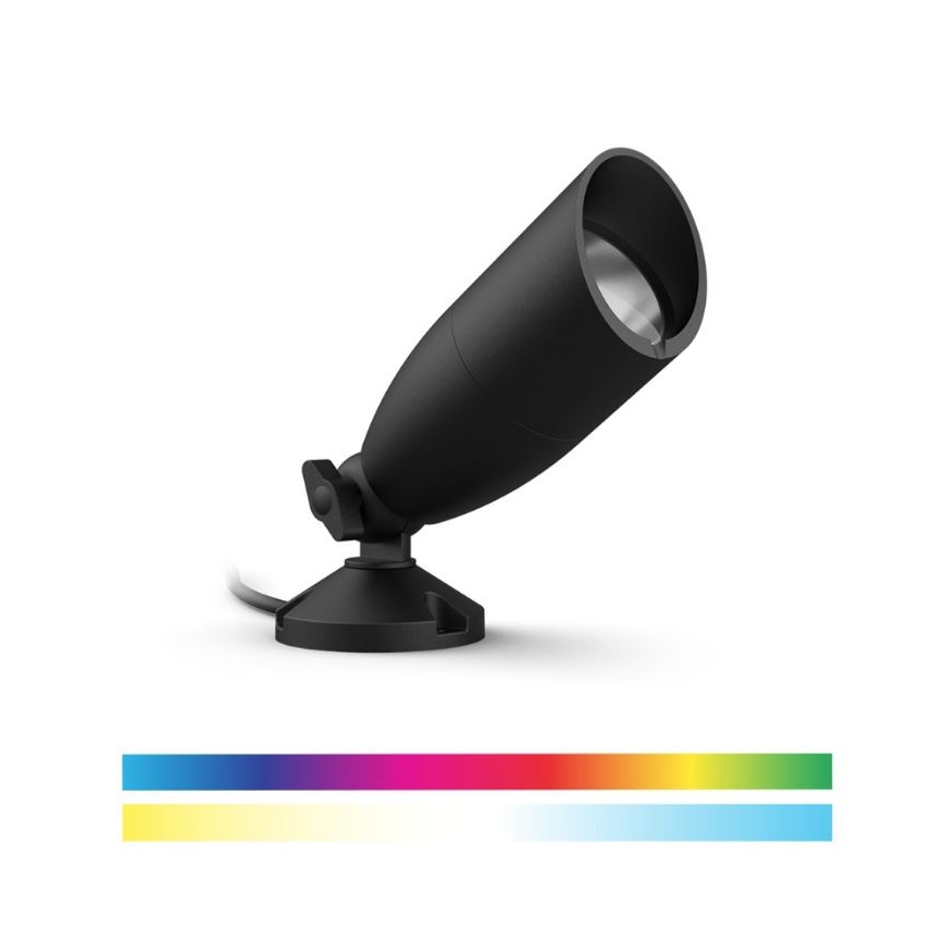 WiZ - LED RGBW Stmievateľné vonkajšie bodové svietidlo SPOT LED/4W/12V 2700K-5000K IP65 Wi-Fi