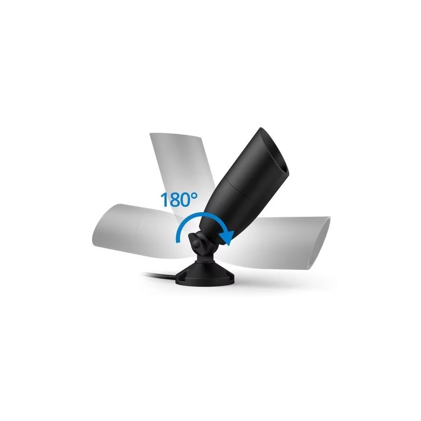 WiZ - LED RGBW Stmievateľné vonkajšie bodové svietidlo SPOT LED/4W/12V 2700K-5000K IP65 Wi-Fi
