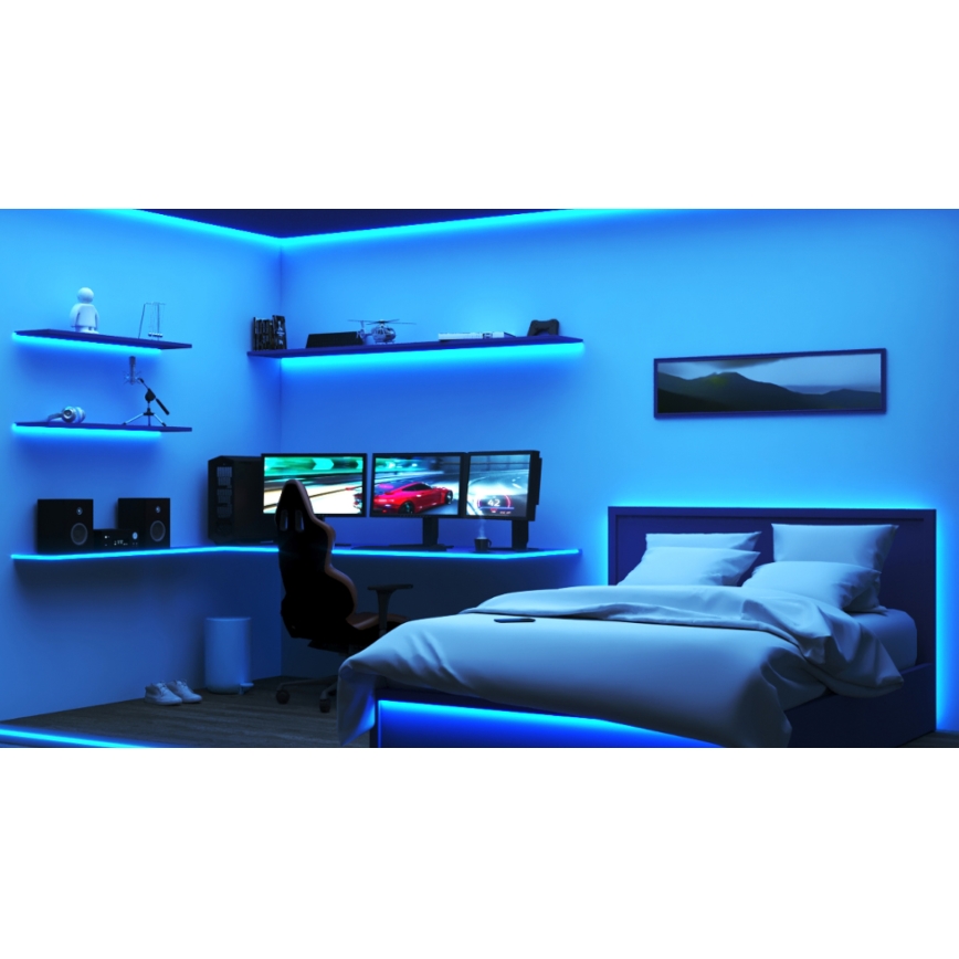 WiZ - LED RGBW Stmievateľný pásik 10m LED/12W/230V 2700-6500K Wi-Fi