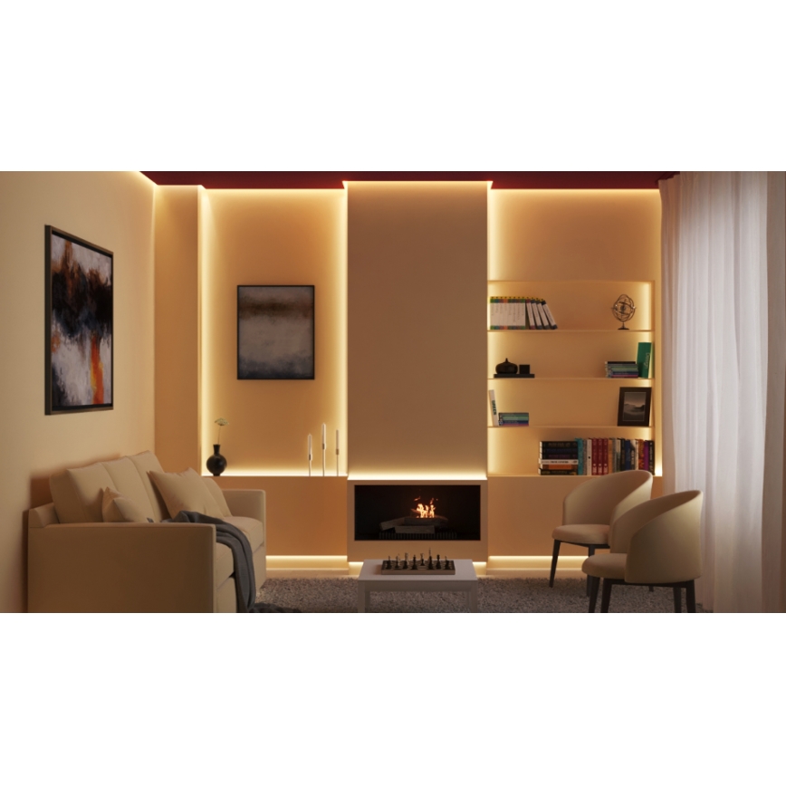WiZ - LED RGBW Stmievateľný pásik 10m LED/12W/230V 2700-6500K Wi-Fi