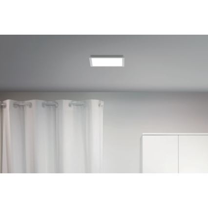 WiZ - LED Stmievateľné stropné svietidlo SUPERSLIM LED/12W/230V 2700-6500K Wi-Fi biela