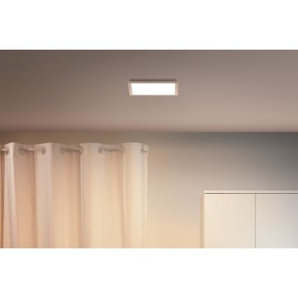 WiZ - LED Stmievateľné stropné svietidlo SUPERSLIM LED/12W/230V 2700-6500K Wi-Fi biela