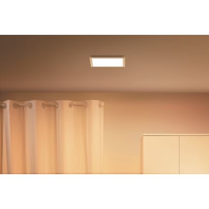 WiZ - LED Stmievateľné stropné svietidlo SUPERSLIM LED/12W/230V 2700-6500K Wi-Fi biela