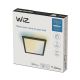 WiZ - LED Stmievateľné stropné svietidlo SUPERSLIM LED/12W/230V 2700-6500K Wi-Fi černá