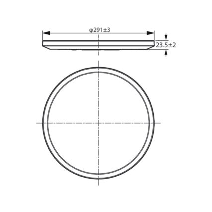 WiZ - LED Stmievateľné stropné svietidlo SUPERSLIM LED/16W/230V 2700-6500K Wi-Fi biela