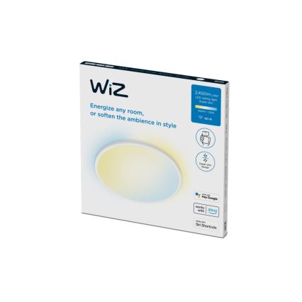 WiZ - LED Stmievateľné stropné svietidlo SUPERSLIM LED/22W/230V 2700-6500K Wi-Fi biela