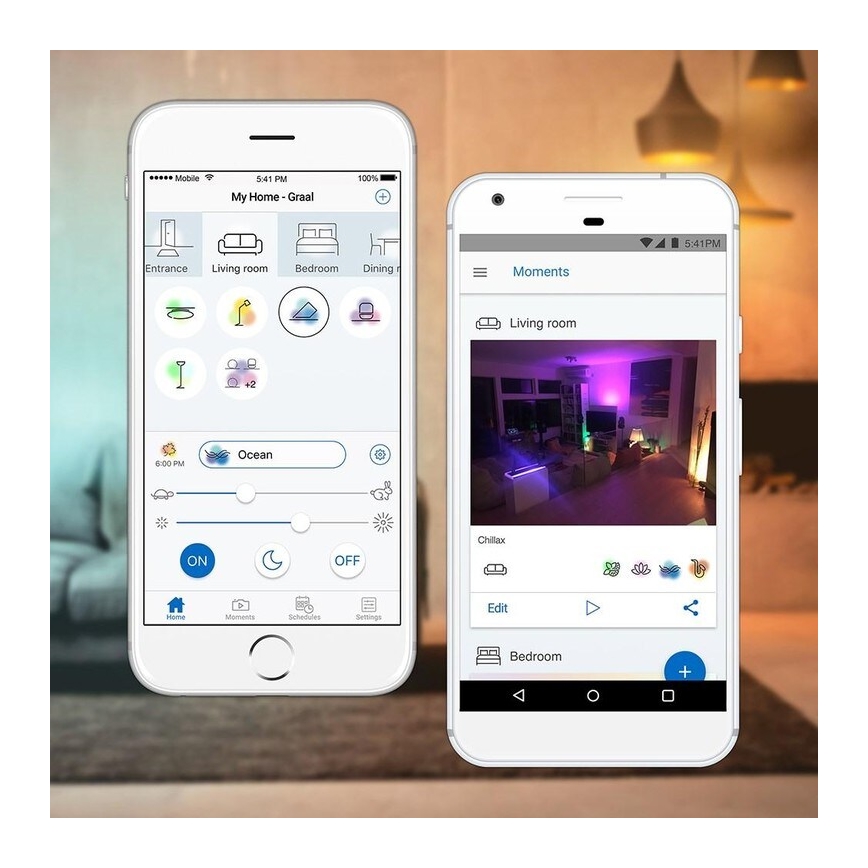WiZ - SADA 3x LED RGBW Stmievateľné kúpeľňové podhľadové svietidlo LED/7W/230V Wi-Fi IP44