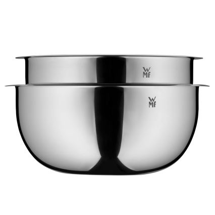 WMF - 2-dielna sada kuchynských misiek GOURMET, nerezová