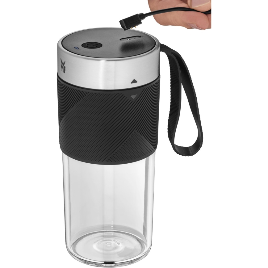 WMF - Cestovný mixér na smoothie KITCHENminis 50W/7,4V 1200 mAh nerez
