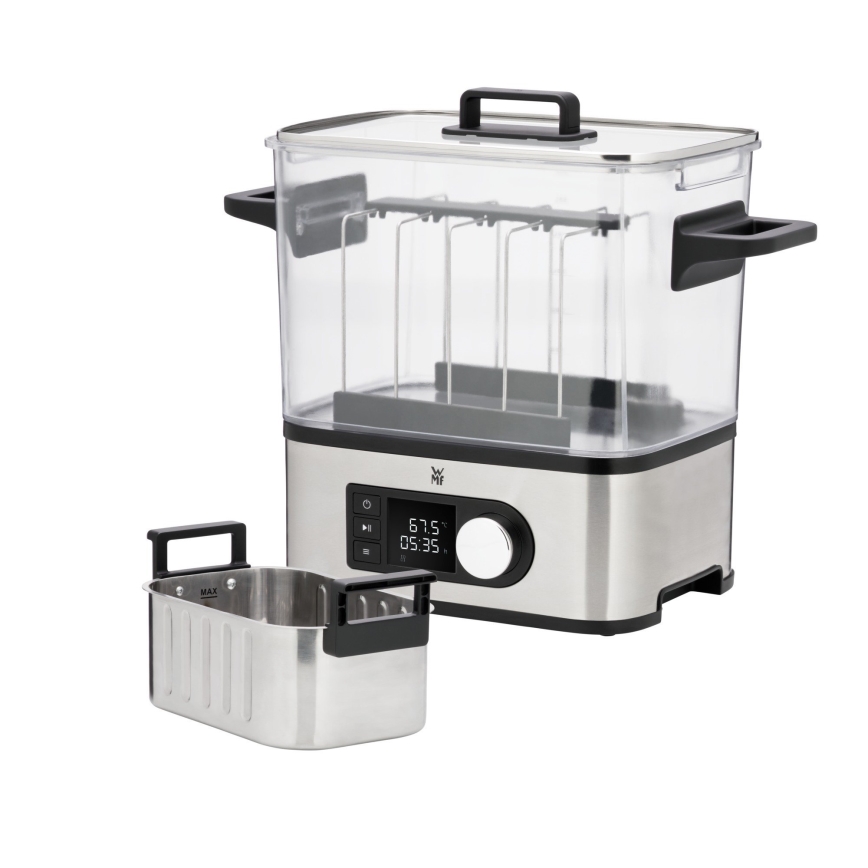 WMF - Elektrický hrniec SOUS-VIDE PRO LONO 3l 1500W/230V nerez