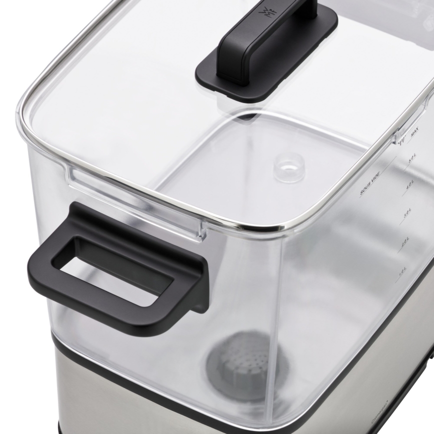WMF - Elektrický hrniec SOUS-VIDE PRO LONO 3l 1500W/230V nerez