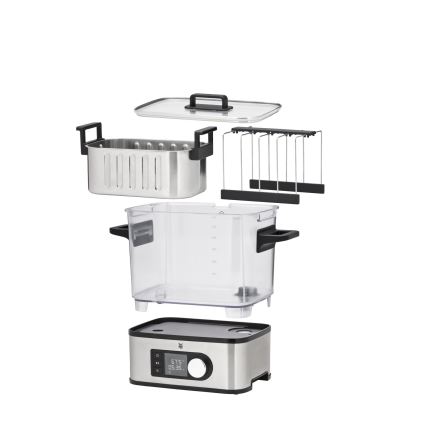 WMF - Elektrický hrniec SOUS-VIDE PRO LONO 3l 1500W/230V nerez