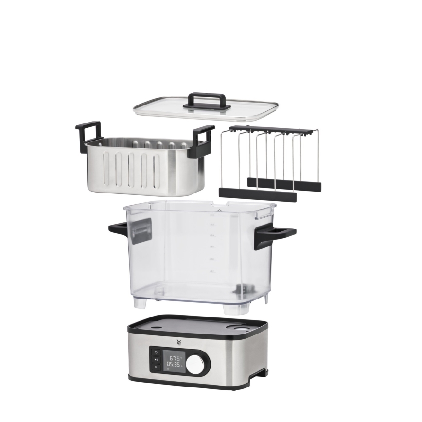 WMF - Elektrický hrniec SOUS-VIDE PRO LONO 3l 1500W/230V nerez