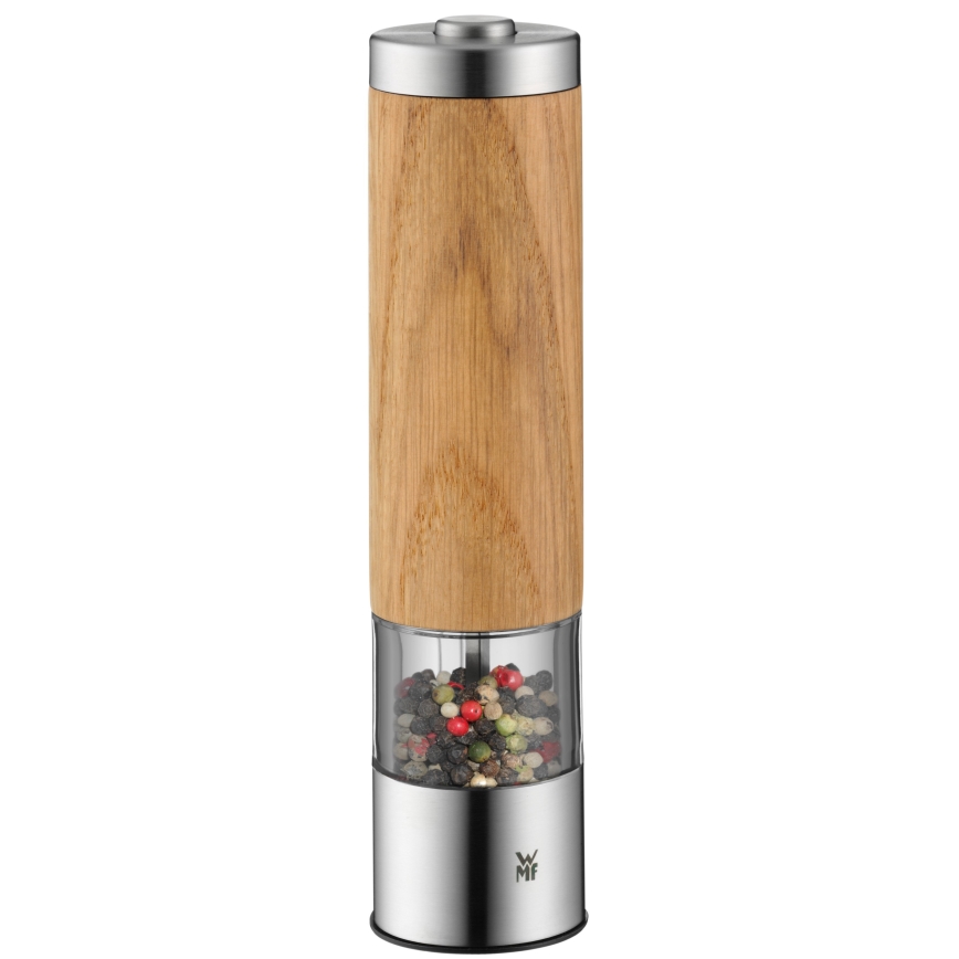 WMF - Elektrický mlynček na korenie CERAMILL 6xAAA dub