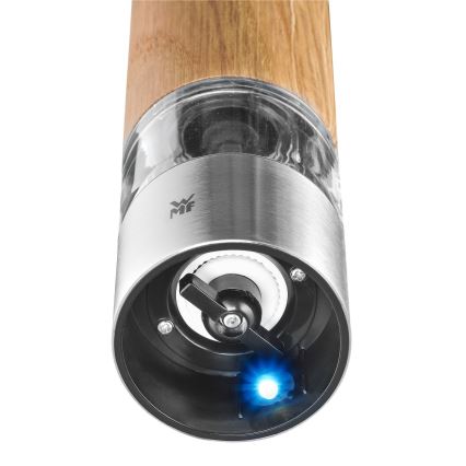 WMF - Elektrický mlynček na korenie CERAMILL 6xAAA dub