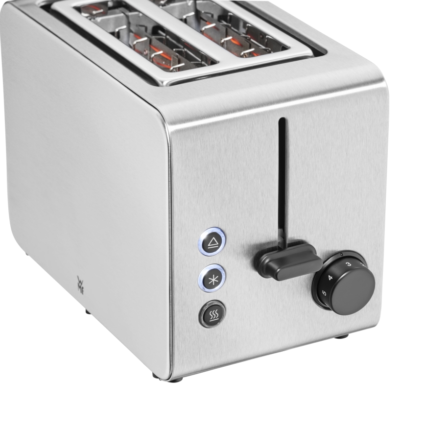 WMF LONO hriankovač s dvoma otvormi, 1050 W / 230 V, nerezová oceľ