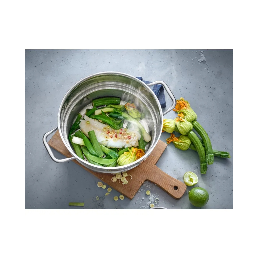 WMF – parná vložka, priemer 20 cm, nerezová oceľ