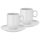WMF - SADA 2x Šálka na café creme s podšálkou BARISTA 170 ml biela