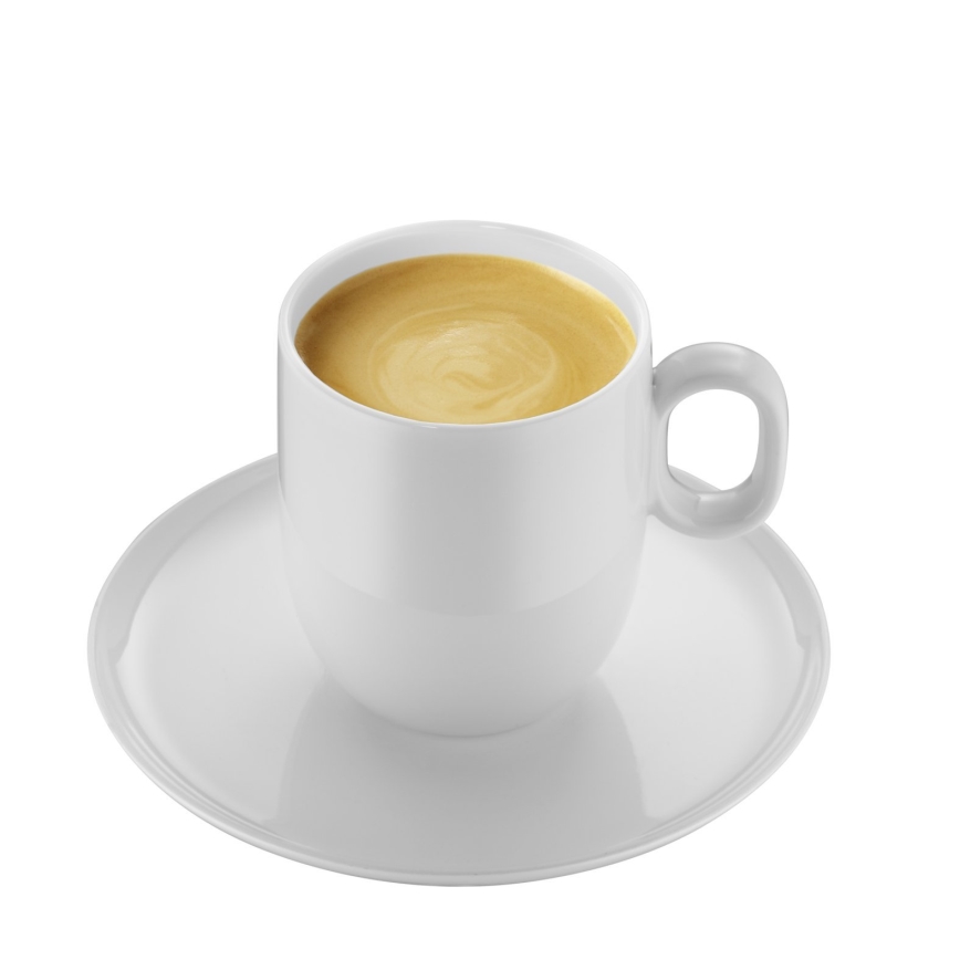 WMF - SADA 2x Šálka na café creme s podšálkou BARISTA 170 ml biela