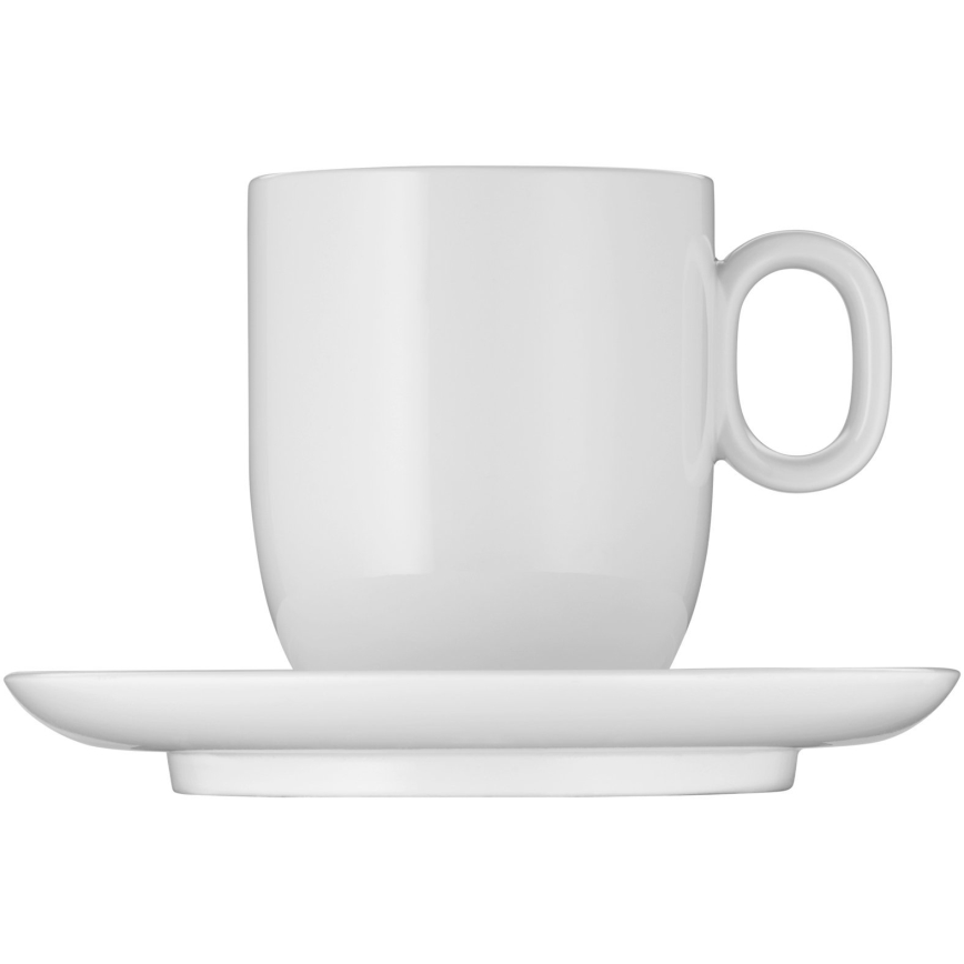 WMF - SADA 2x Šálka na café creme s podšálkou BARISTA 170 ml biela