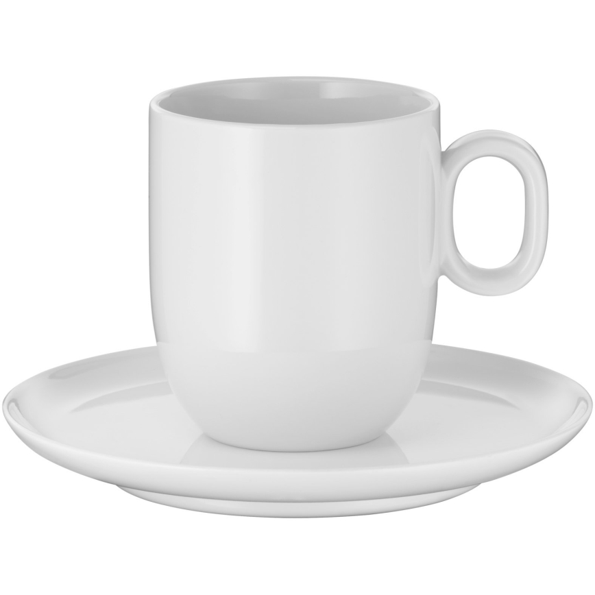 WMF - SADA 2x Šálka na café creme s podšálkou BARISTA 170 ml biela