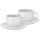 WMF - SADA 2x Šálka na cappuccino s podšálkou BARISTA 160 ml biela