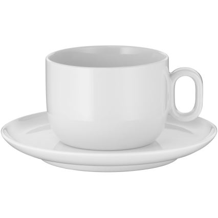 WMF - SADA 2x Šálka na cappuccino s podšálkou BARISTA 160 ml biela