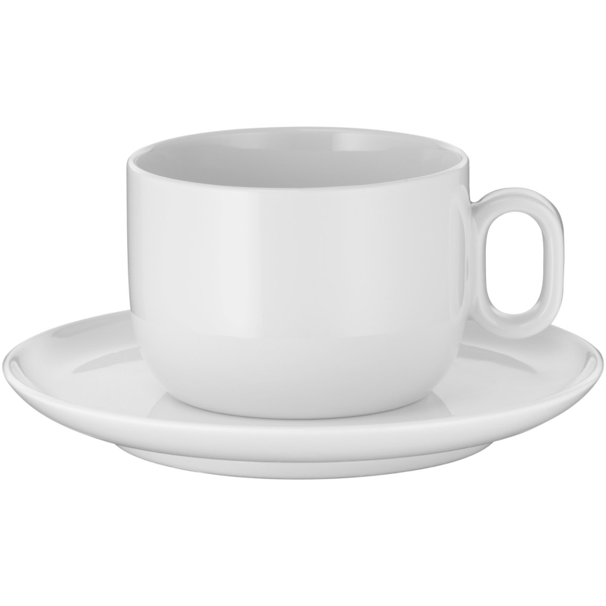 WMF - SADA 2x Šálka na cappuccino s podšálkou BARISTA 160 ml biela