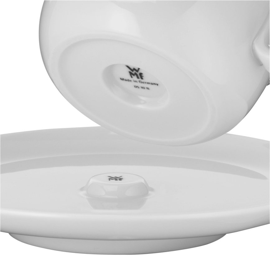 WMF - SADA 2x Šálka na cappuccino s podšálkou BARISTA 160 ml biela